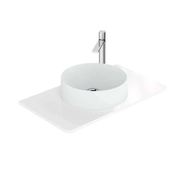 Vado Cameo Worktop - Gloss White / 800mm - Worktops