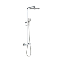 Tailored Menai Premium Square Thermostatic Overhead Shower Kit