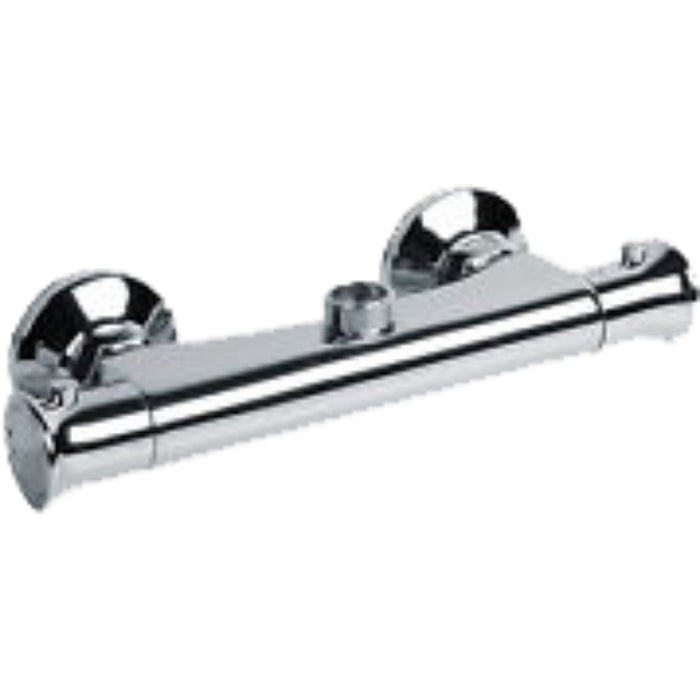 Tailored Thermostatic Bath Shower Mixer Valve with Top Outlet - Chrome