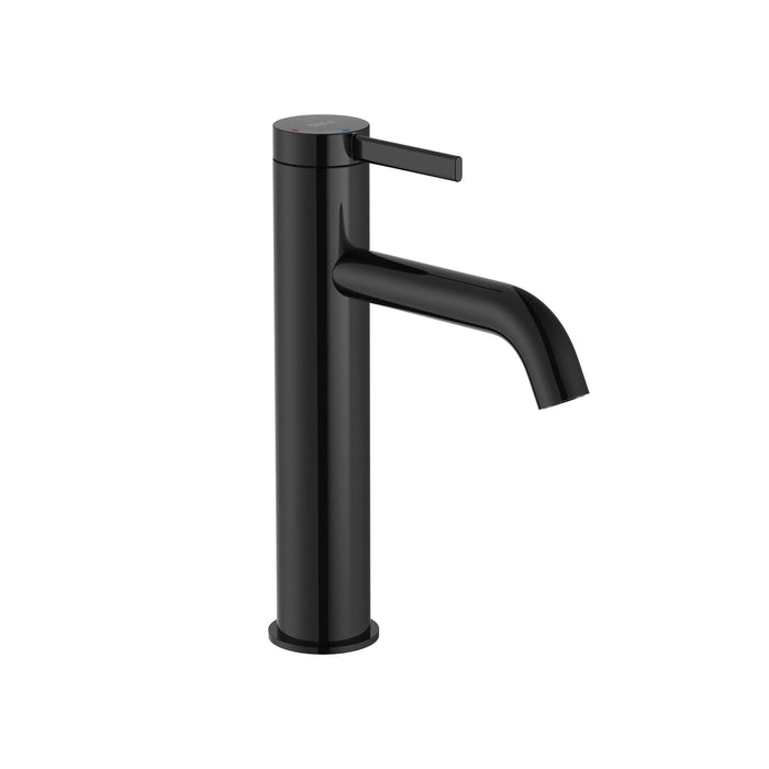 Roca Ona Medium Height Basin Mixer Tap with Click Clack Waste
