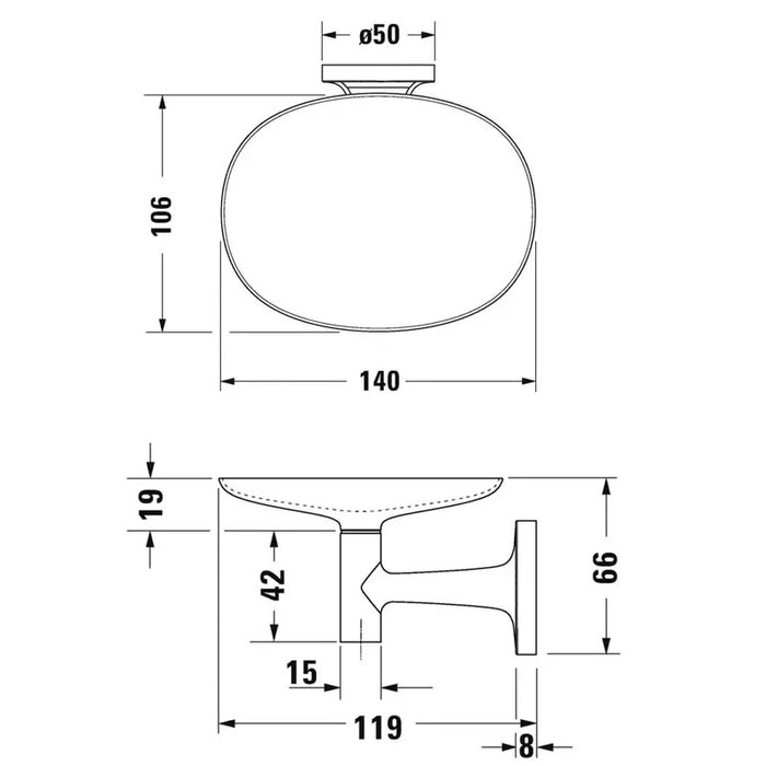 Duravit Starck T Soap Dish