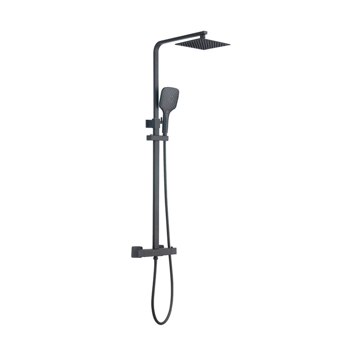 Tailored Square Shower Set & Basin Mixer Tap Package