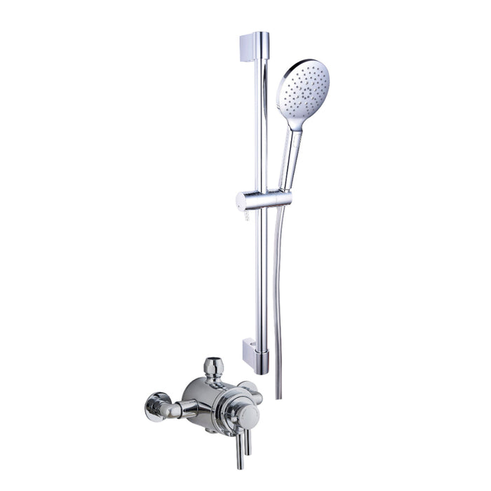 Tailored Conwy Premium Concentric Dual Control Shower Valve & Riser Rail Kit