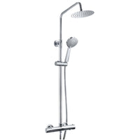 Tailored Plumb Essentials Round Thermostatic Overhead Shower Kit