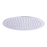 Tailored 300mm Rub Clean Stainless Steel Round Shower Head - Chrome
