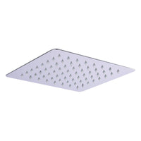 Tailored 300mm Rub Clean Stainless Steel Square Shower Head - Chrome