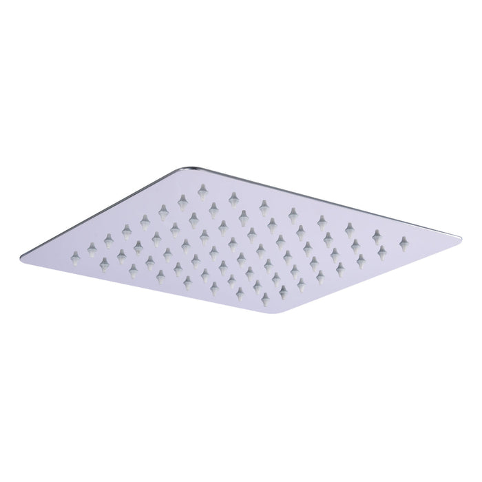 Tailored 300mm Rub Clean Stainless Steel Square Shower Head - Chrome