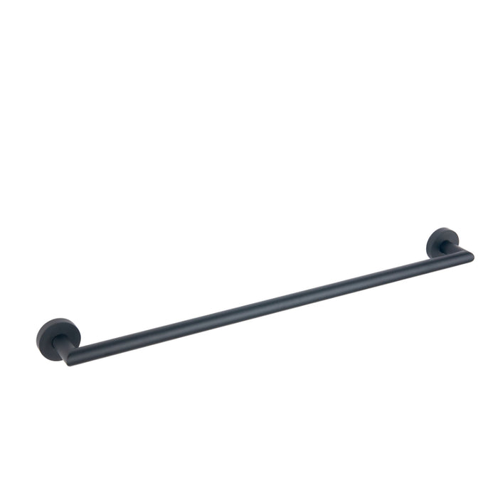 Tailored Melbourne Round Single Towel Rail 600mm