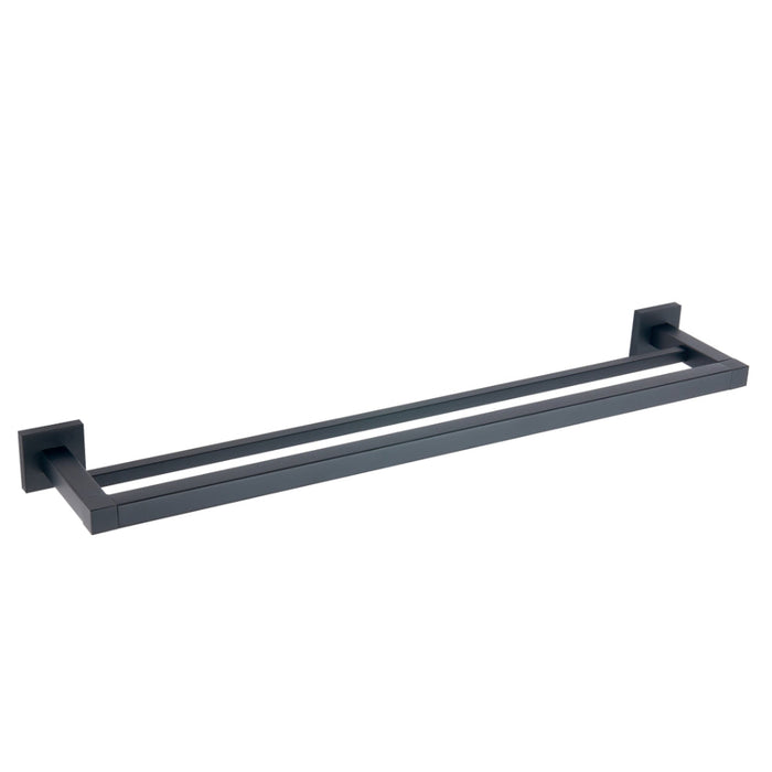 Tailored Sydney Square Double Towel Rail 600mm