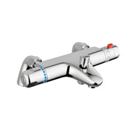Tailored Low Pressure High Flow Thermostatic Bath Filler with Legs - Chrome