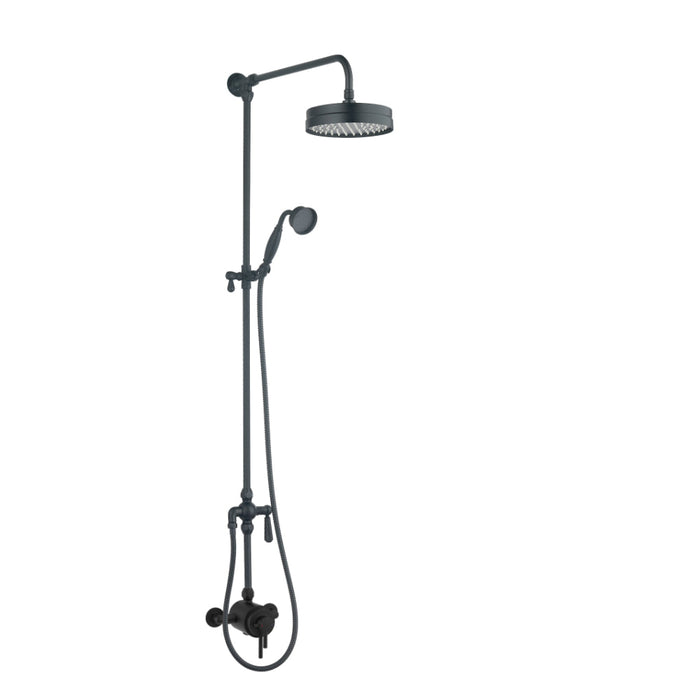 Tailored Beaumaris Modern Traditional Overhead Shower Rail Kit