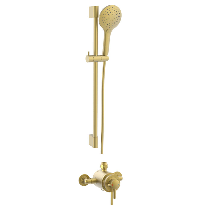 Tailored Conwy Premium Concentric Dual Control Shower Valve & Riser Rail Kit