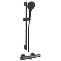 Tailored Round Thermostatic Bar Shower Valve & Riser Kit