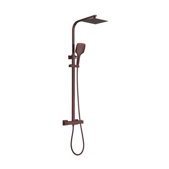 Tailored Menai Premium Square Thermostatic Overhead Shower Kit