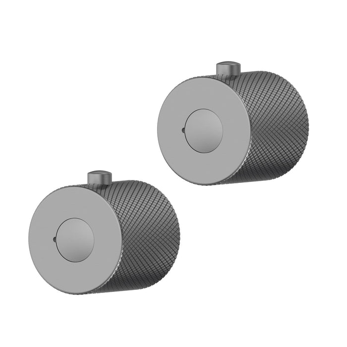 Tailored Menai Premium Round Thermostatic Overhead Shower Kit with Knurled Handles