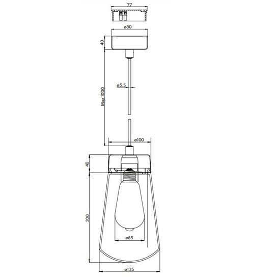 HiB Summit Pendant Ceiling Light