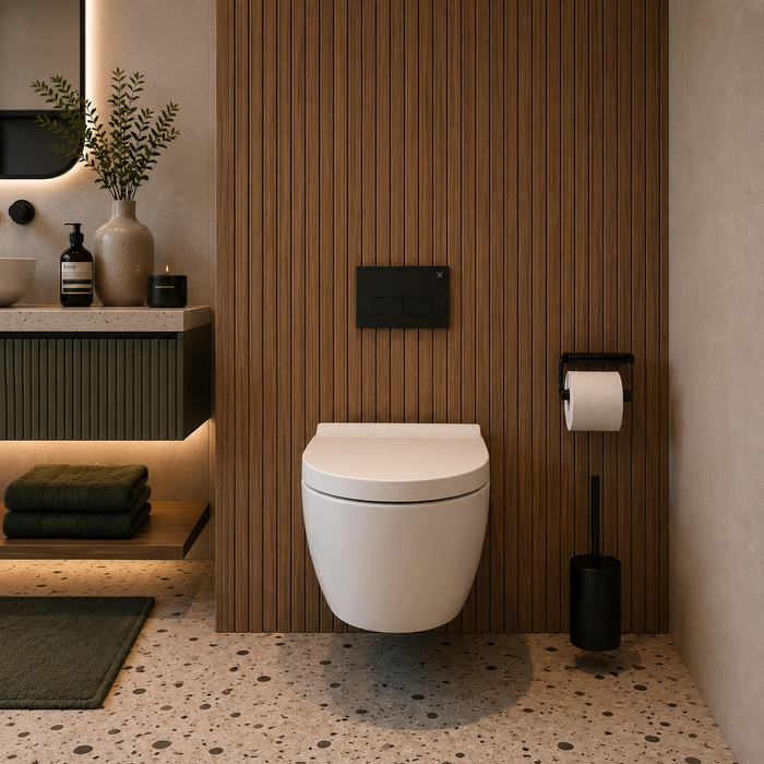 Crosswater MPRO Ultra Slim 1140mm Concealed Cistern Toilet Frame Set 5