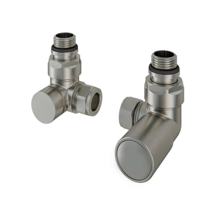 Eastbrook Corner Manual Radiator Valves Pair