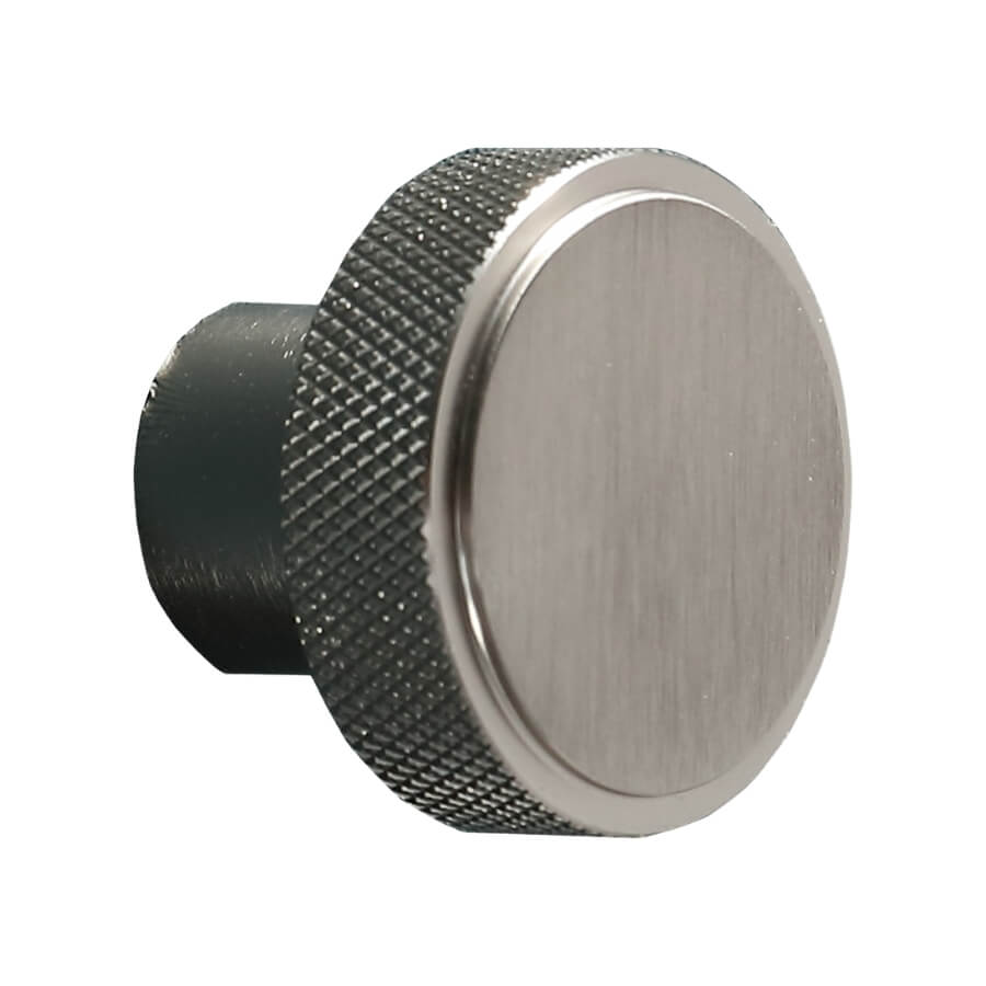 Tailored Knurled Round Furniture Handle — Bathroom Outlet