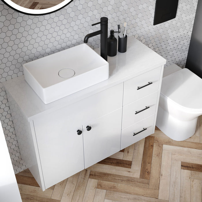 Scudo Stance Rectangular Countertop Basin
