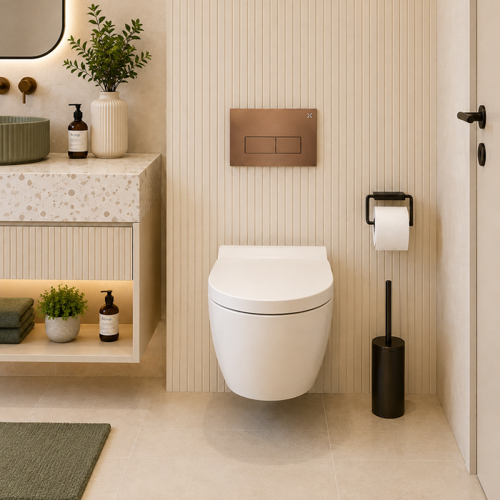 Crosswater MPRO 820mm Concealed Cistern Toilet Frame Set 1