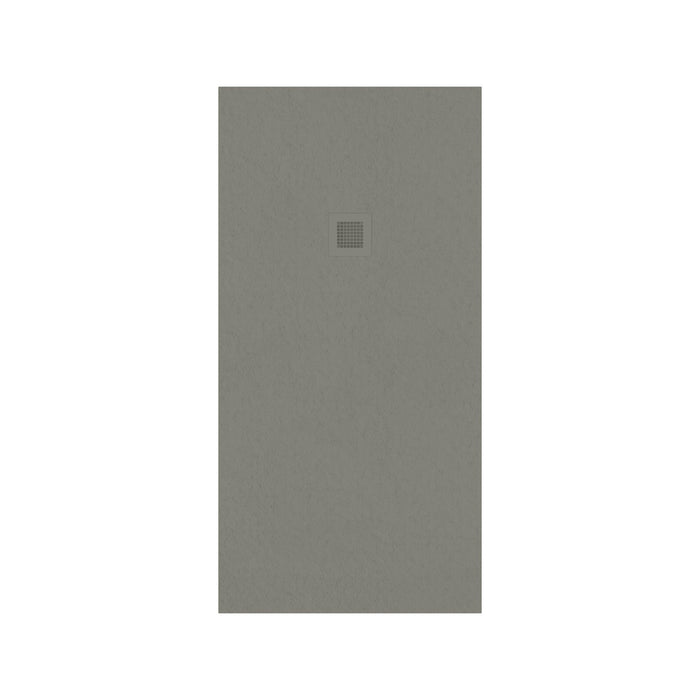 Sonas Slate Antislip Rectangular Shower Tray With Waste