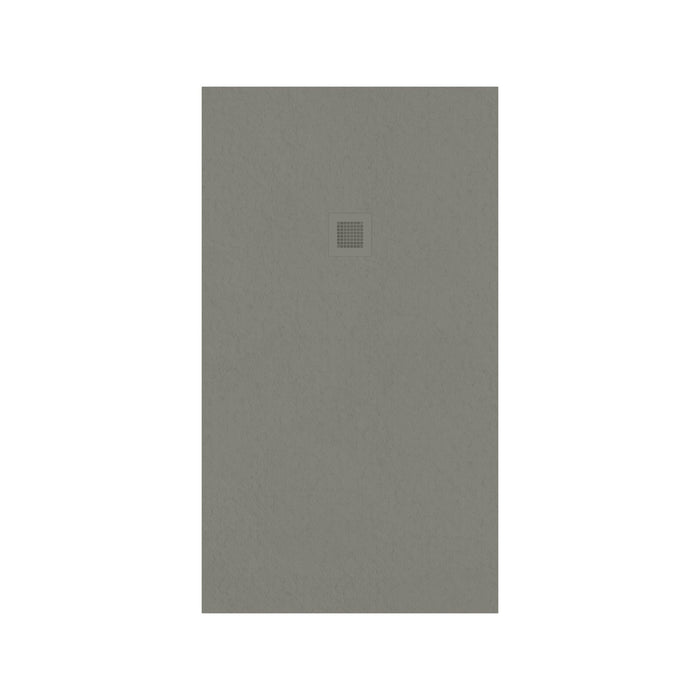 Sonas Slate Antislip Rectangular Shower Tray With Waste