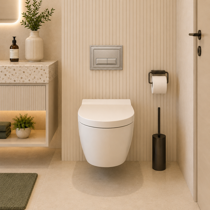 Crosswater Belgravia Slim 1120mm Concealed Cistern Toilet Frame Set 4