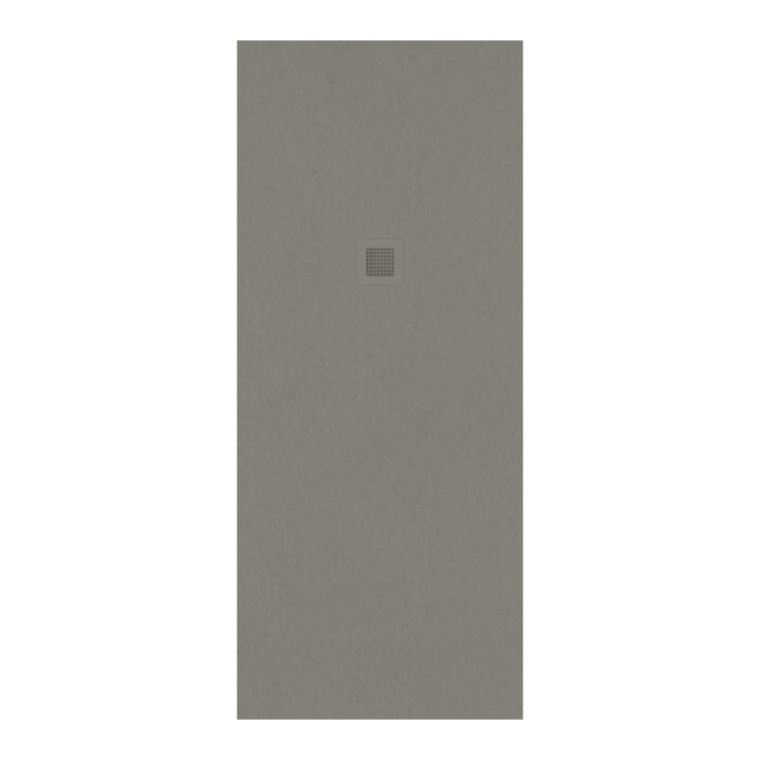 Sonas Slate Antislip Rectangular Shower Tray With Waste