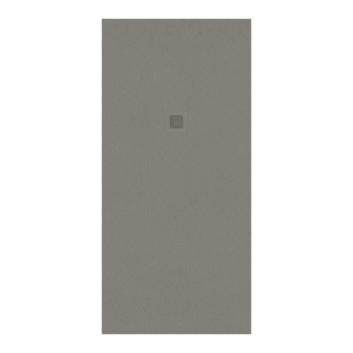 Sonas Slate Antislip Rectangular Shower Tray With Waste