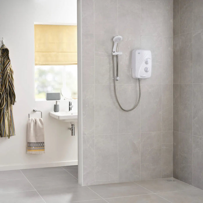 Triton T900PSR 9kW Pumped Electric Shower - White