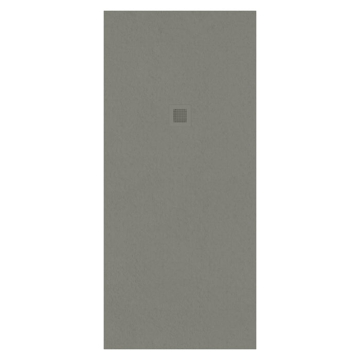 Sonas Slate Antislip Rectangular Shower Tray With Waste