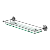 Burlington Traditional Glass Shelf with Railing