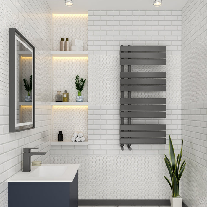 Tailored Wellington Designer Offset Towel Radiator