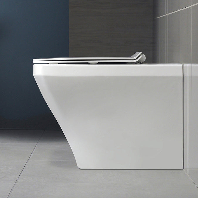 Duravit Durastyle Floor Standing Back to Wall Toilet & Soft Close Seat