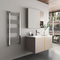 Tailored Plumb Essentials Straight Ladder Towel Rail 1200mm x 500mm - Chrome