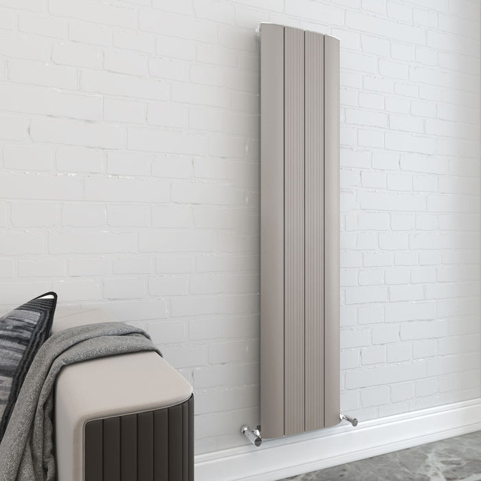 Tailored Taupo Aluminium Vertical Radiator 1800mm x 375mm