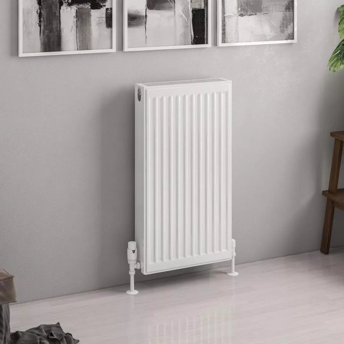 Eastbrook Type 22 Compact Single Panel Radiator Gloss White