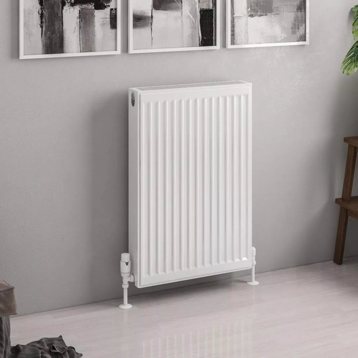 Eastbrook Type 22 Compact Single Panel Radiator Gloss White