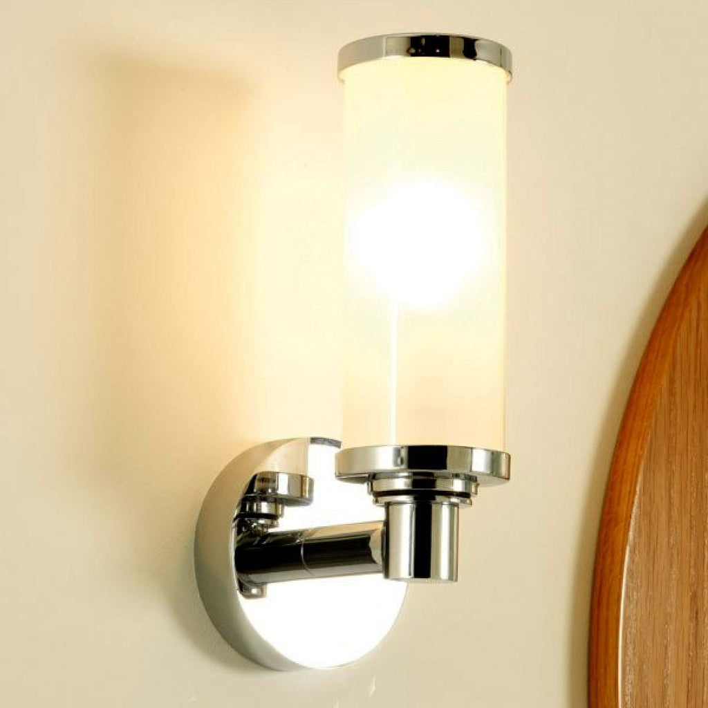 Ex-Display Imperial Carlyon Single Wall Light with Glass Shade (Set of 2)