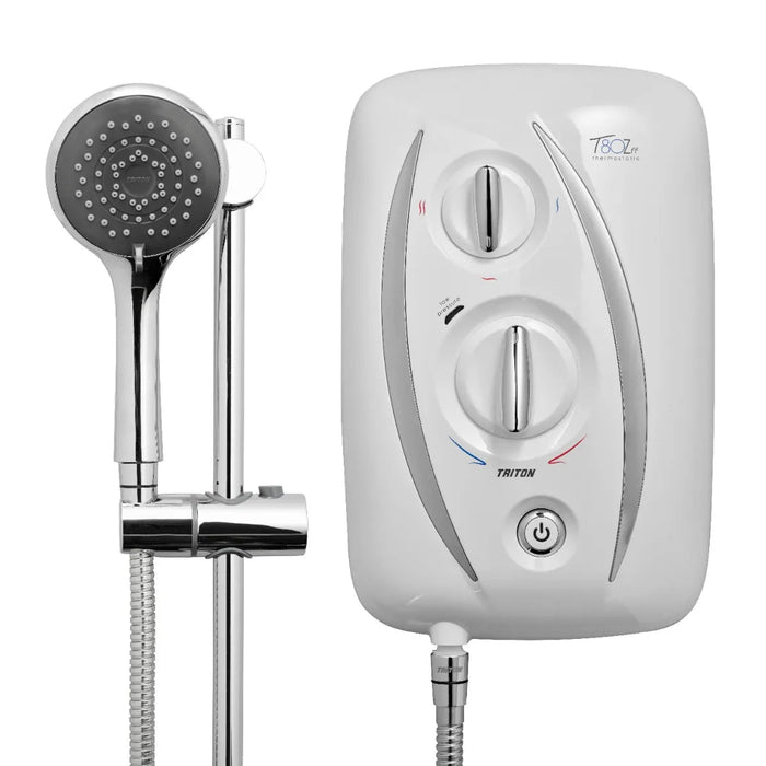Triton T80Z Thermostatic Fast-Fit Electric Shower - 9.5kW
