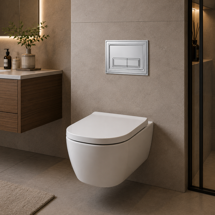 Crosswater Belgravia 460mm Concealed Cistern Set 1