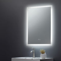 Tailored Alfie Illuminated LED Square Wireless Speaker Edge Mirror