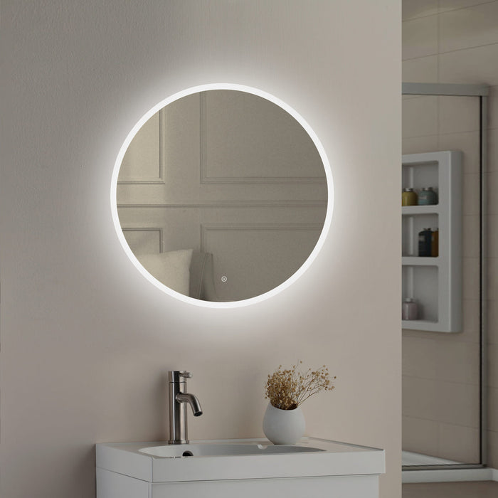 Tailored Lily Illuminated LED Round Touch Mirror