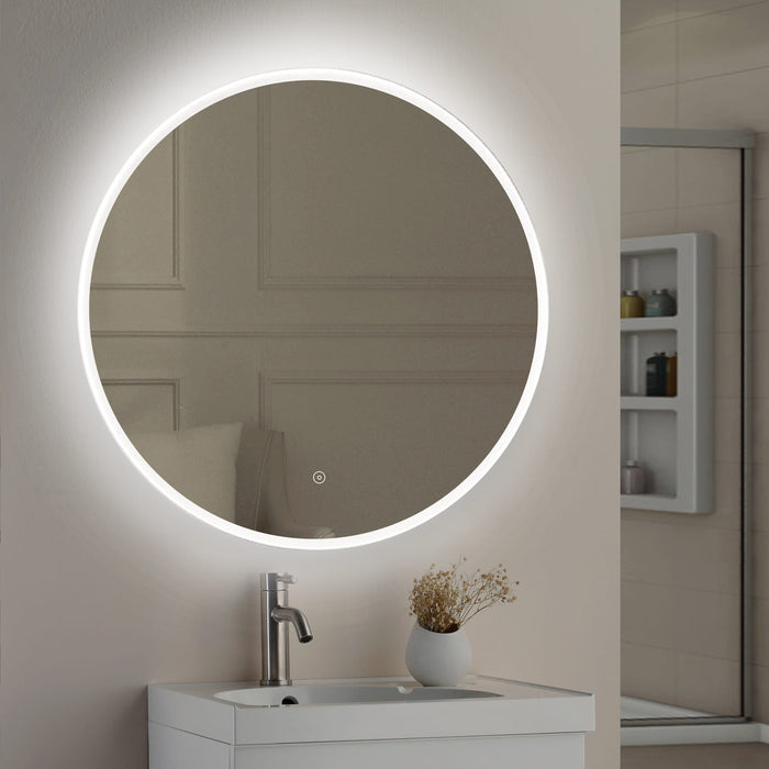 Tailored Lily Illuminated LED Round Touch Mirror