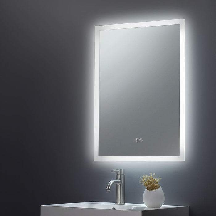 Tailored Alfie Illuminated LED Square Wireless Speaker Edge Mirror