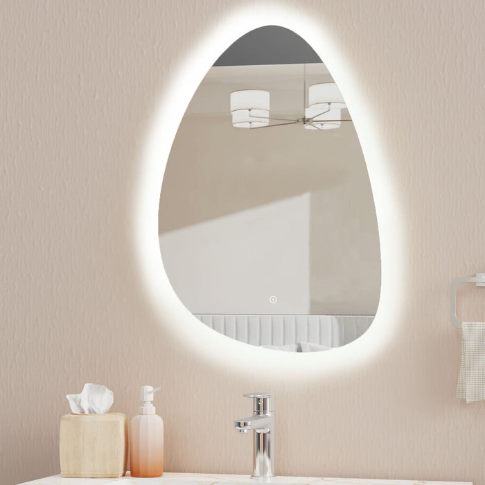 Tailored Sophie Illuminated Backlit LED Pebble Touch Mirror 500mm x 700mm