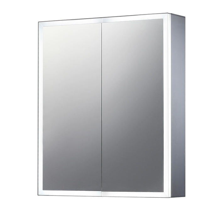 Tailored Bethany Illuminated LED Surround Double Door Mirror Cabinet 600mm x 700mm