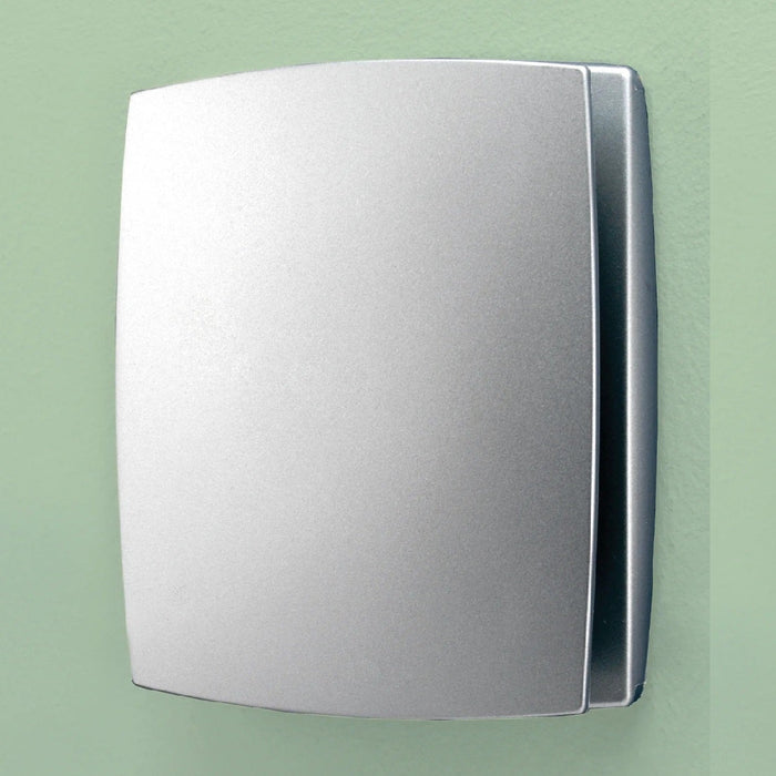 HiB Breeze Bathroom Fan With Timer And Humidity Sensor - 152mm x 152mm