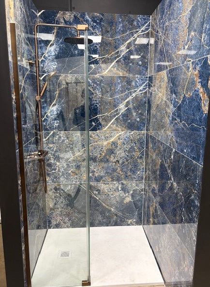 Terra Blue Polished Porcelain Wall & Floor Tile